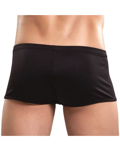 Boxer court avec Zip Ring & Short Noir 