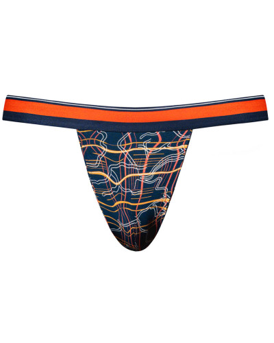 Jockstrap Soo Cumfy Bleu marine-Rouge 