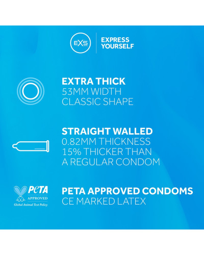 Préservatifs épais extra Safe x144 