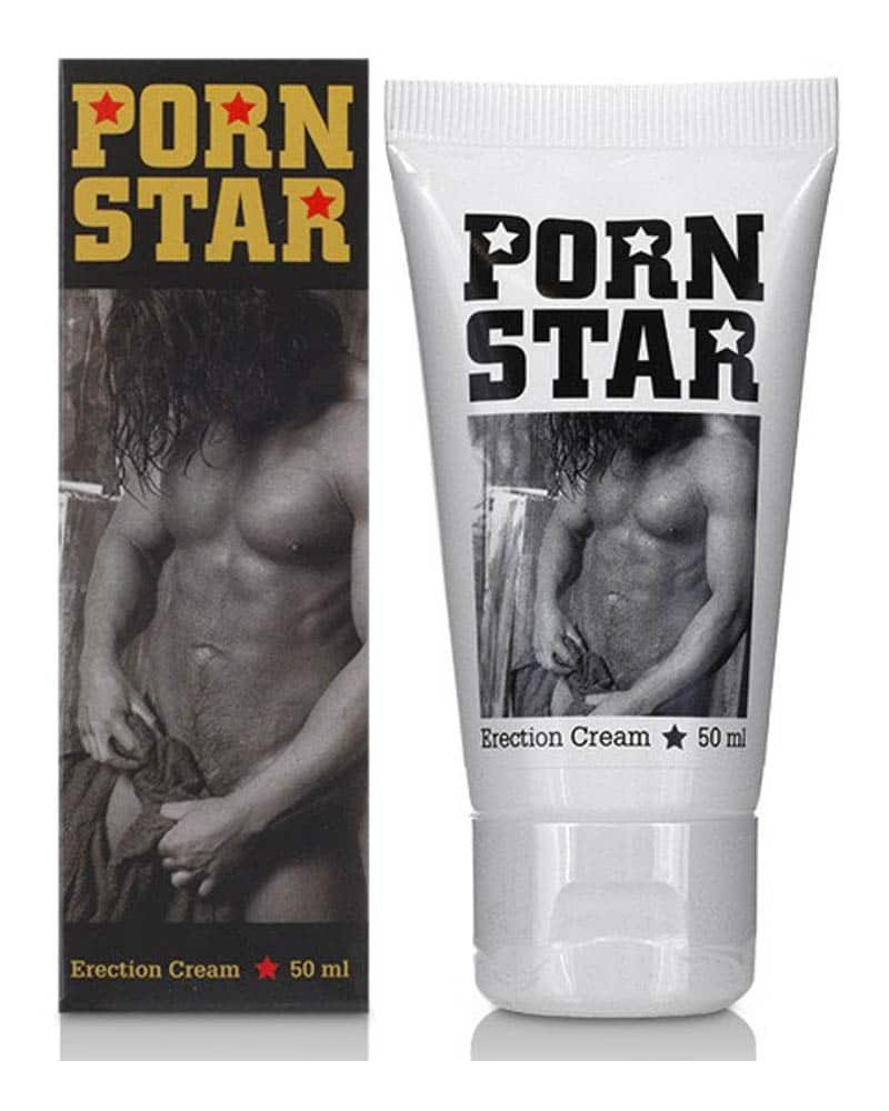Crème d'érection Porn Star 50ml 