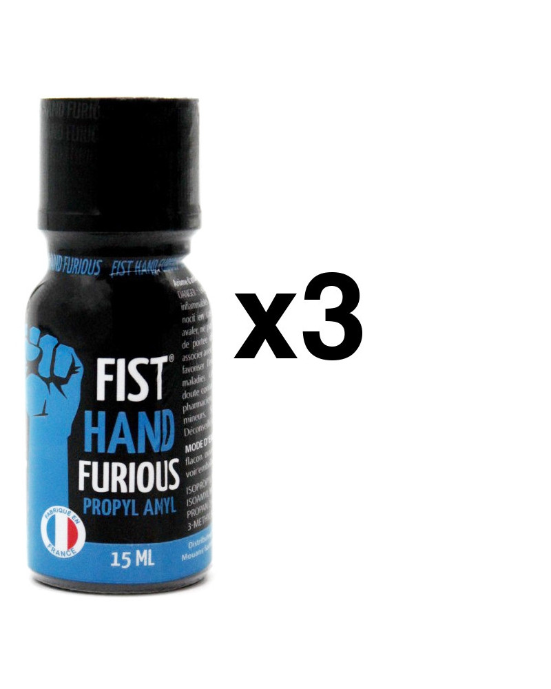 FIST HAND FURIOUS Propyle Amyle 15ml x3 