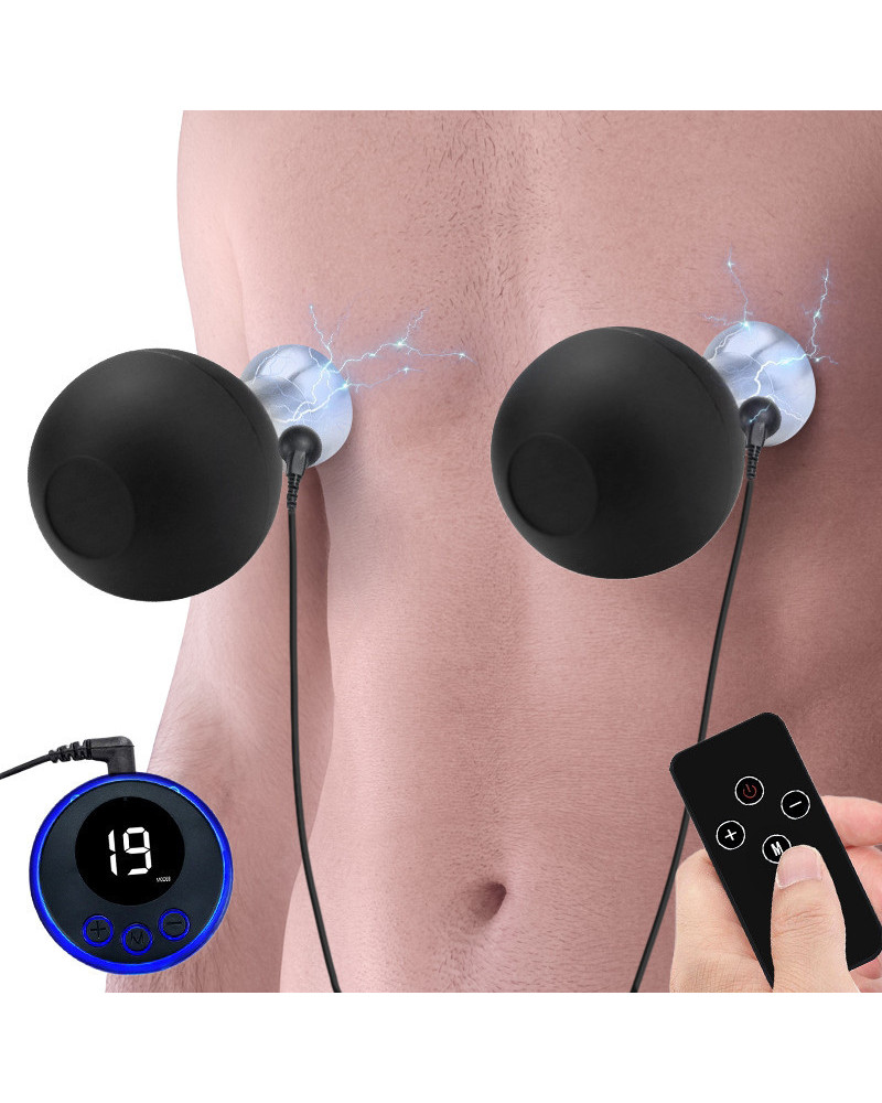 Suce-Tétons Électro Shock Nipples 32mm 