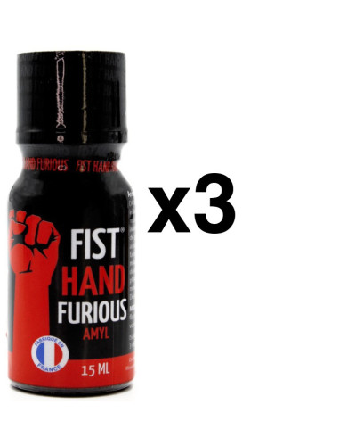 FIST HAND FURIOUS Amyle 15ml x3 