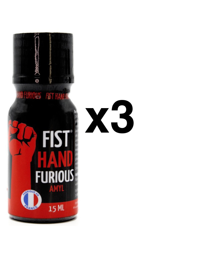 FIST HAND FURIOUS Amyle 15ml x3 