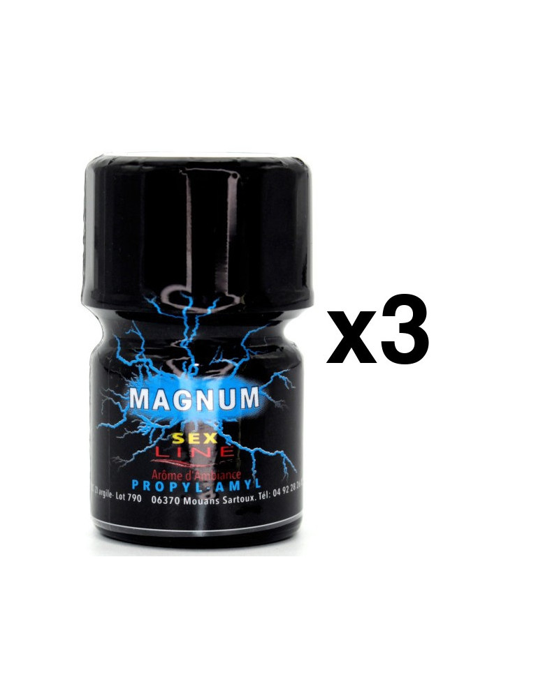 SEX LINE MAGNUM Propyle-Amyle 15ml x3 
