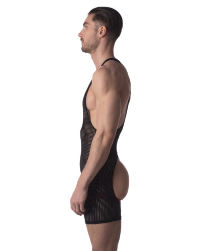 Singlet Backless Pan Noir 
