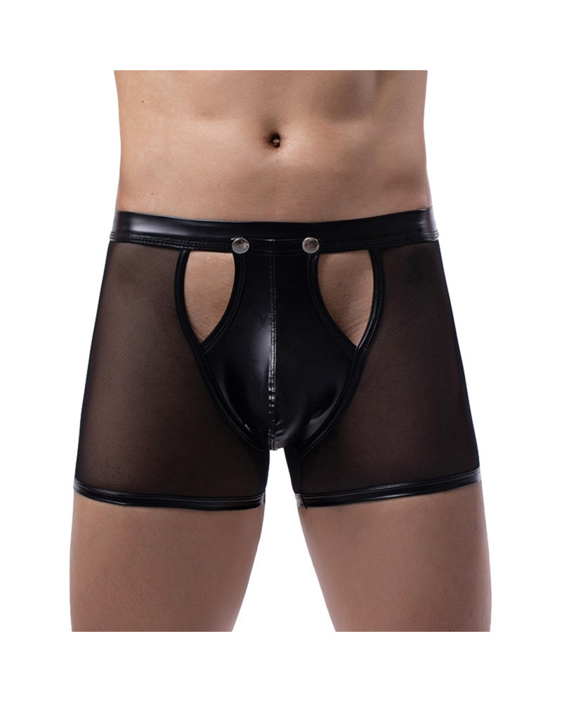 Boxer sexy Open Side Noir 