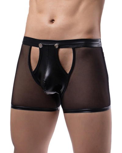 Boxer sexy Open Side Noir 