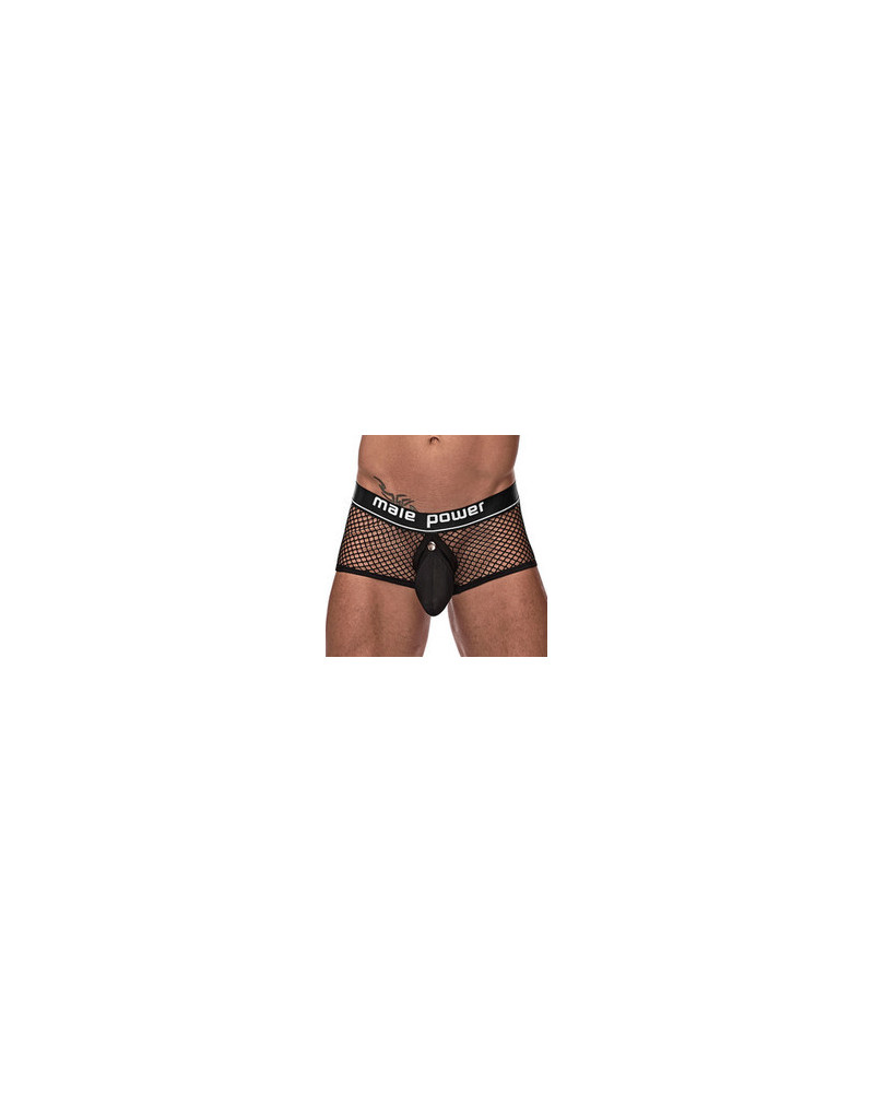 Boxer résille Ring & Short Noir Taille:L