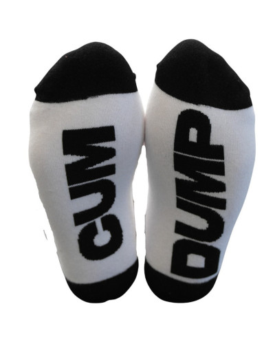 Chaussettes Cum Dump Blanches 