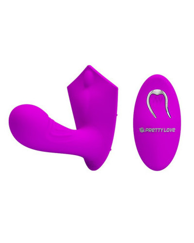 Double stimulateur Willie - Violet 