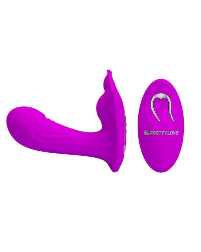 Double stimulateur Willie - Violet 