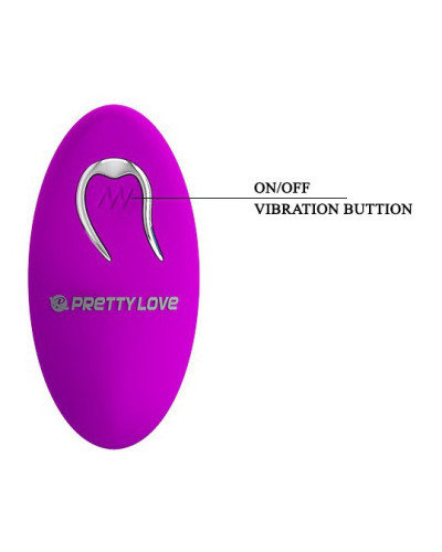 Double stimulateur Willie - Violet 