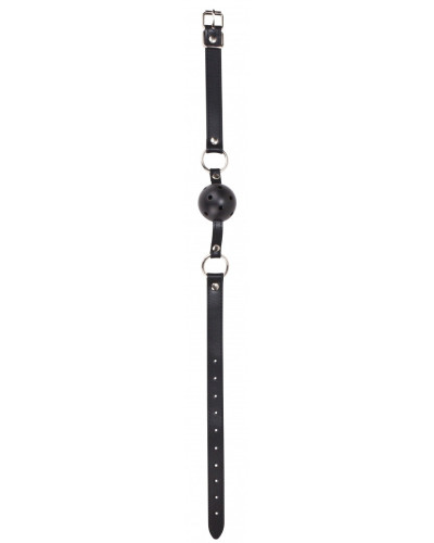Bâillon Boule gag Strap Noir 
