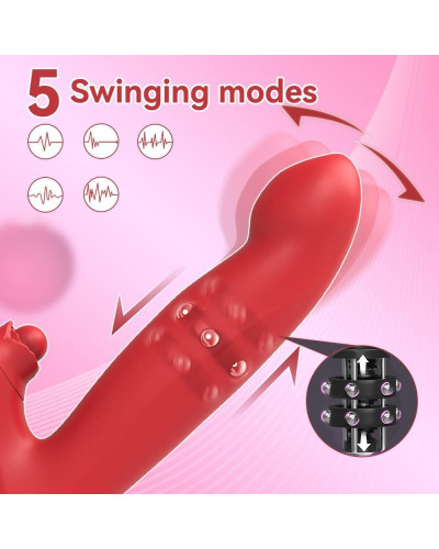 Vibro Rabbit Threections 14 x 3.5cm 