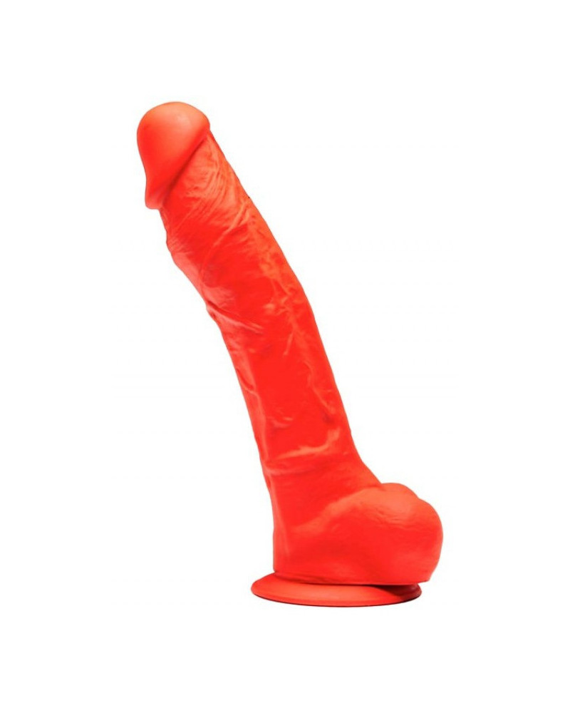 Gode en silicone Stretch N°4 - 23 x 5.2cm Rouge 