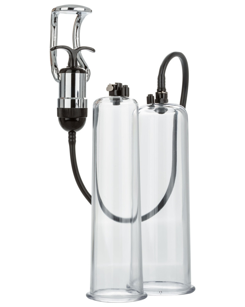Kit Pompe à pénis 2 tubes 22cm 