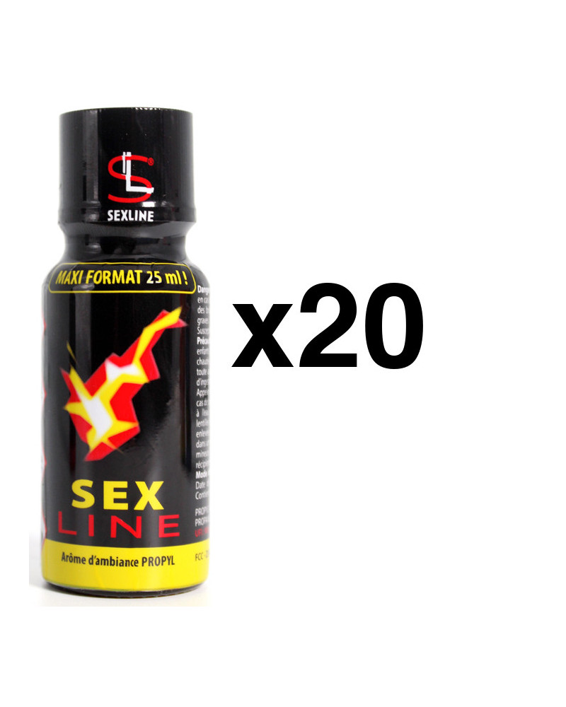 SEXLINE PROPYL Jaune 25ml x20 