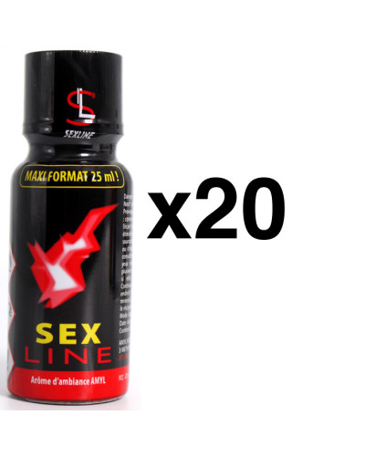 SEXLINE AMYL Rouge 25ml x20 