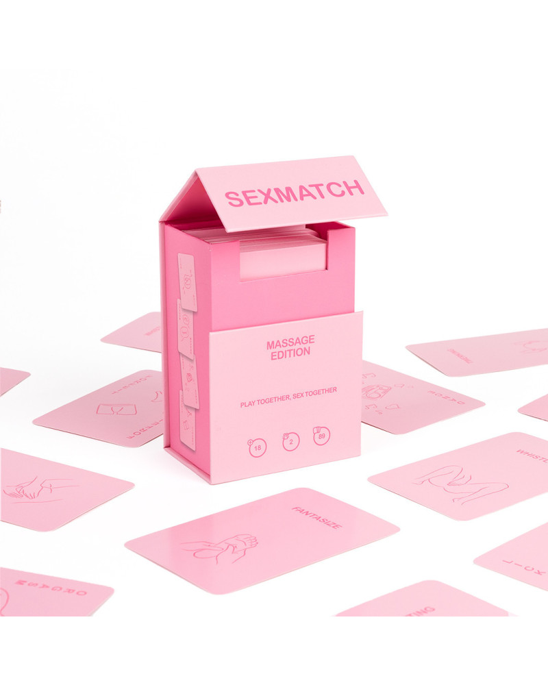 Jeu de cartes Sexmatch massage edition 