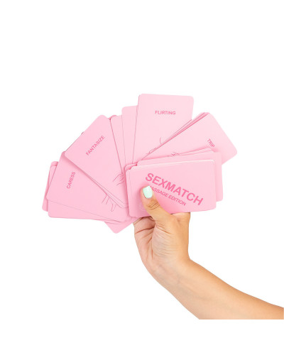 Jeu de cartes Sexmatch massage edition 