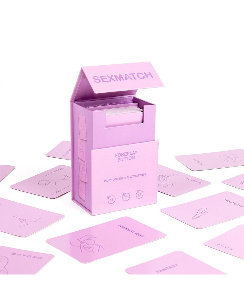 Jeu de cartes Sexmatch foreplay edition 