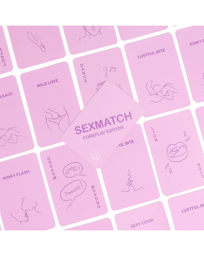 Jeu de cartes Sexmatch foreplay edition 