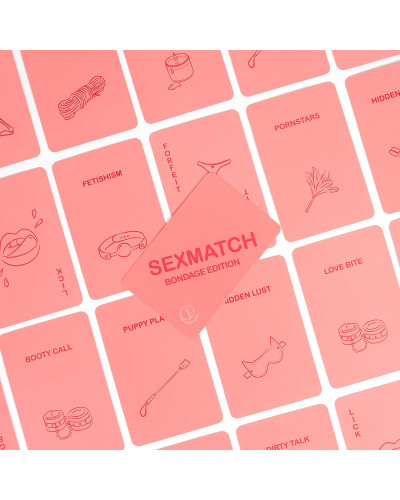 Jeu de cartes Sexmatch bondage edition 