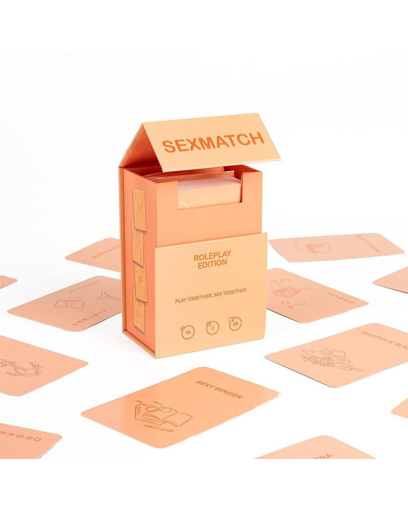 Jeu de cartes Sexmatch roleplay edition 