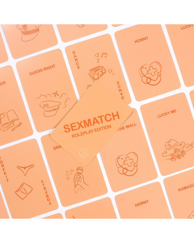 Jeu de cartes Sexmatch roleplay edition 