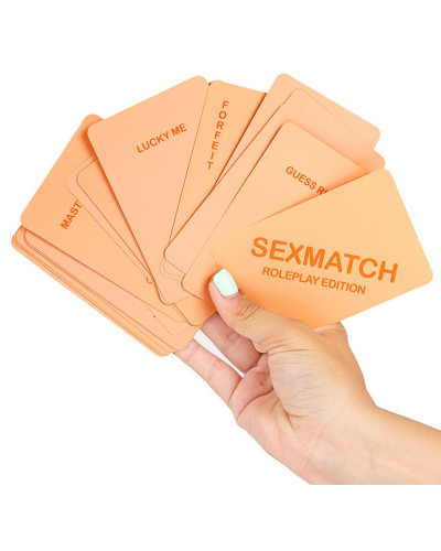 Jeu de cartes Sexmatch roleplay edition 