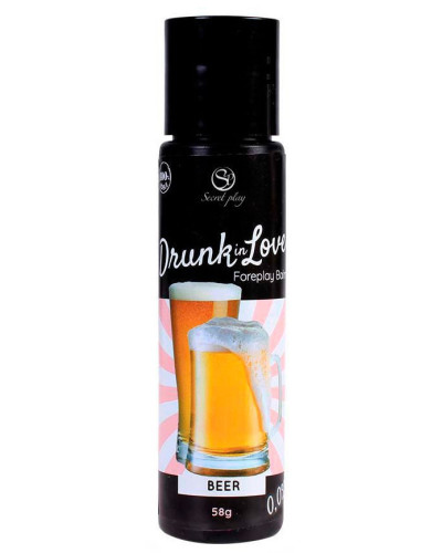 Lubrifiant Comestible Drunk in love Bière 60ml 