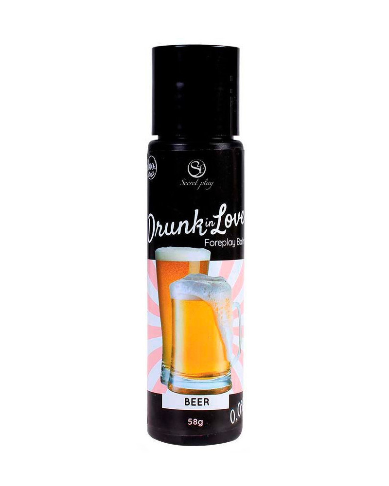 Lubrifiant Comestible Drunk in love Bière 60ml 