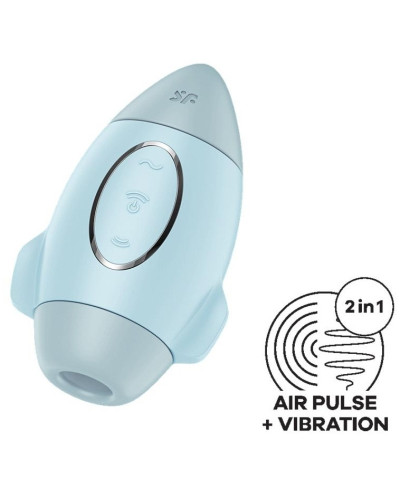 Stimulateur de clitoris Mission Control Bleu 