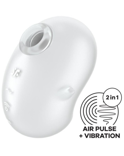 Stimulateur de Clitoris Cutie Ghost Blanc 