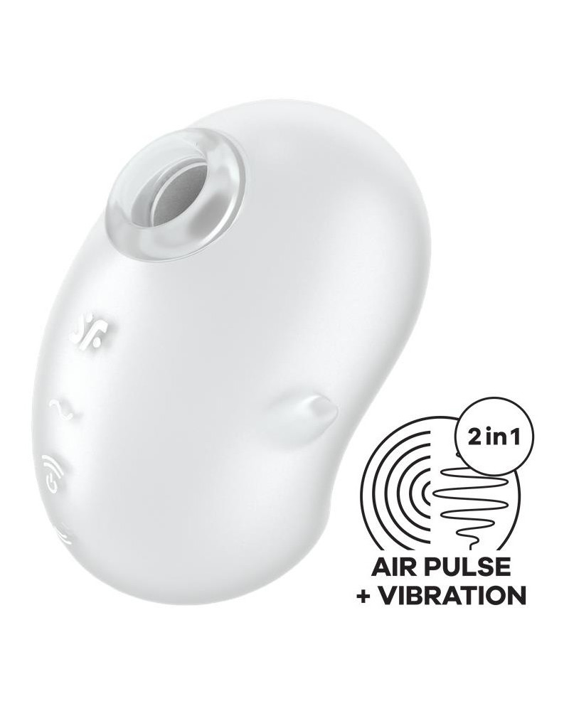 Stimulateur de Clitoris Cutie Ghost Blanc 