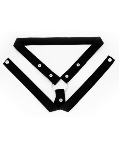 Support Élastique pour Cage Noir 