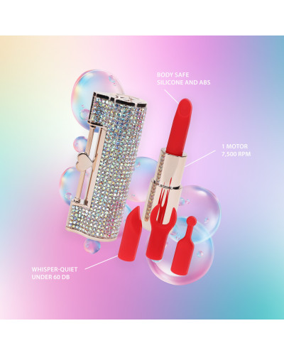 Mini Vibro + 4 embouts Diamond 