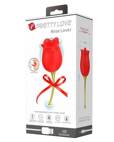 Stimulateur Anulingus Rose Lover 