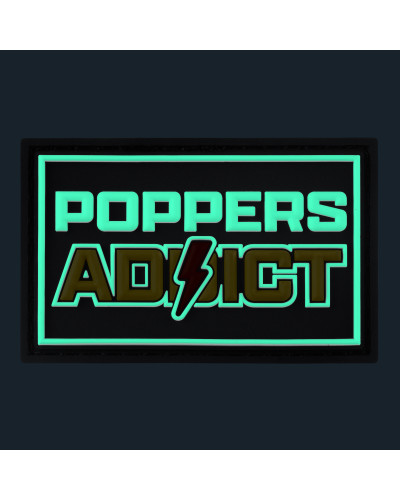 Tag POPPERS ADDICT avec scratch 
