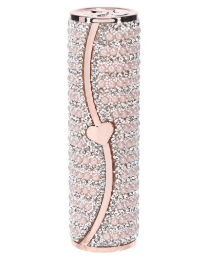 Mini Vibro + 4 embouts Candy Rose 