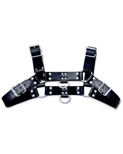 Harnais Fetish Oros Noir-Blanc Taille:TU Taille Unique