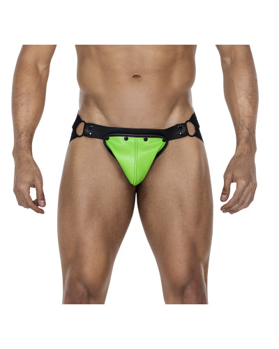 Jockstrap Snap Noir-Vert 