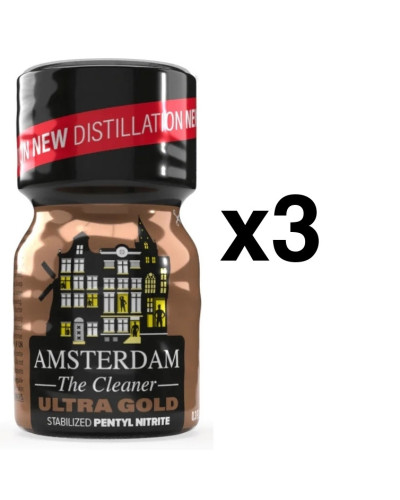 AMSTERDAM ULTRA GOLD 10ml x3 