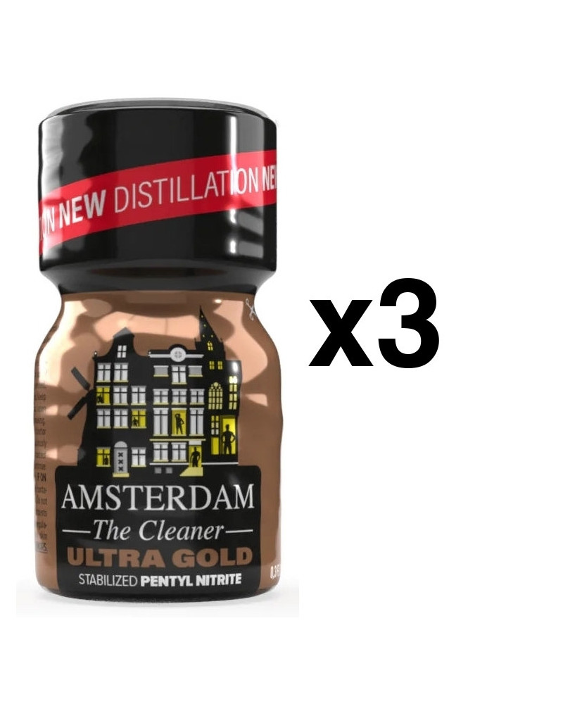 AMSTERDAM ULTRA GOLD 10ml x3 