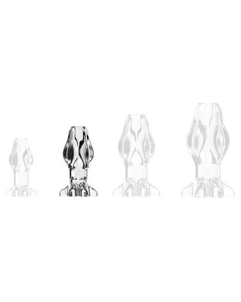 Plug Tunnel Starass Transparent M 9 x 5cm 