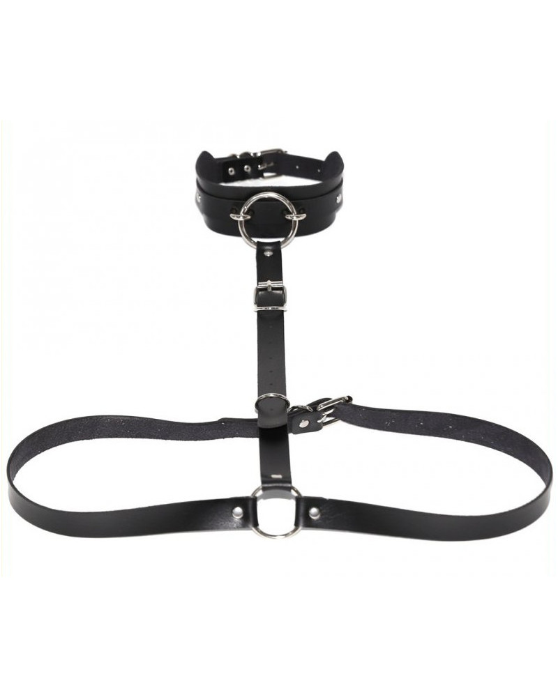 Collier + Ceinture Belt Strict Noir 