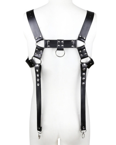 Harnais Sm Garter Noir 