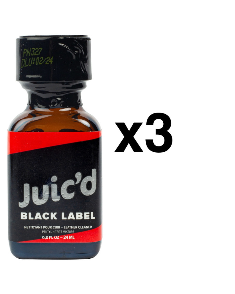 JUIC'D BLACK LABEL 24ml x3 