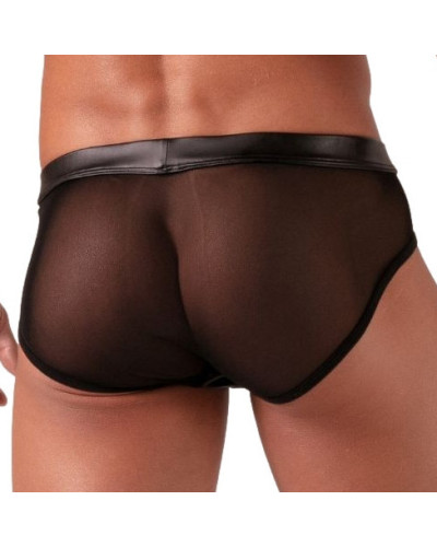 Slip avec zip Rebel Noir 